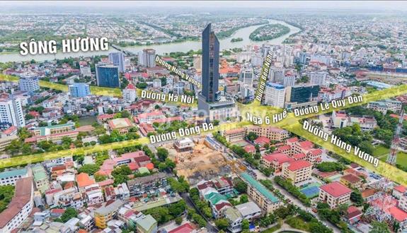 Căn góc H2-1605 – View thoáng – giá tốt hiếm còn lại tại hue heritage