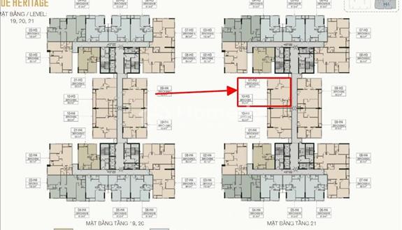 Bán căn hộ H3-1910 – 88m² – Hướng Đông Nam – Giá tốt tại Hue Heritage