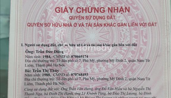 SỔ HỒNG - chính chủ Bán chung cư 1PN+1PK tại Nguyễn Hoàng - Mỹ Đình - Full Đồ - ở ngay
