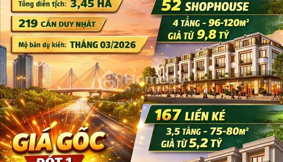 Bảng hàng The Greenery 219 căn, Đang giữ chỗ rất nhanh tháng 5 mở bán