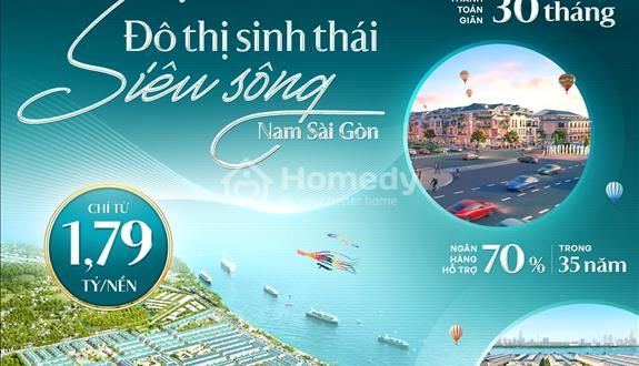Đất nền siêu đô thị ven sông Hiệp Phước Premia