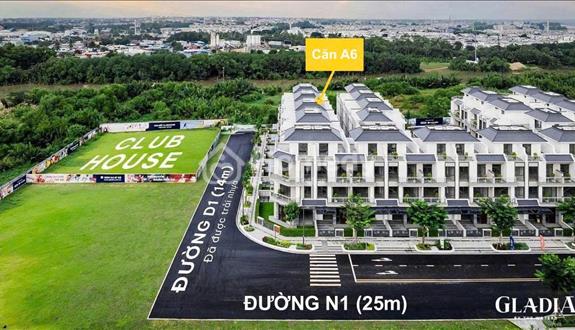 Gladia Nhà Liên Kế A6 – Một Bước Xuống Phố, Chạm Ngay Tiện Ích. Lh O932 O32 4O3