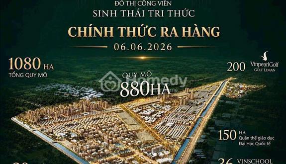 🔥 Vinhomes Saigon Park Hóc Môn | Nhà Phố Liền Kề Từ 4 Tỷ | Mở Bán Đợt 1