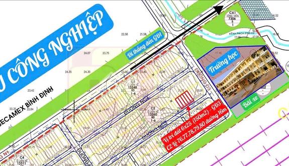 Cần bán dự án đất nền trong lòng khu công nghiệp Becamex VSIP Bình Định