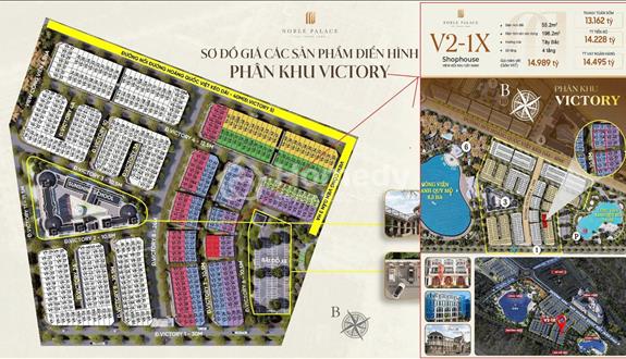 Bán căn góc, xẻ khe 8m, Noble Palace Tây Thăng Long V2-15
