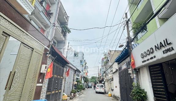 HL2 hẻm xe hơi né thông mới xây 5 tầng đúc 4x18m có thang máy tặng full nội thất chỉ nhỉnh 10 tỷ