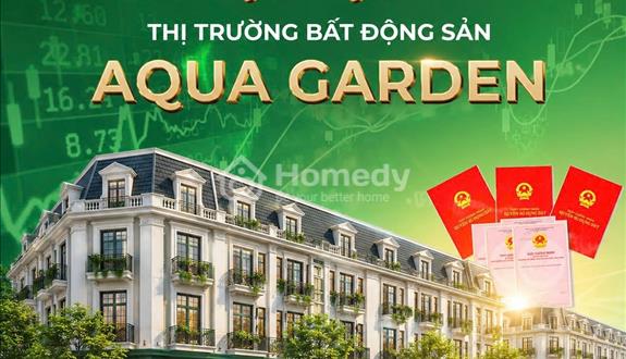 Đất nên Aqua Garden đã có sổ hồng riêng , sang tên công chứng ngay trong ngày