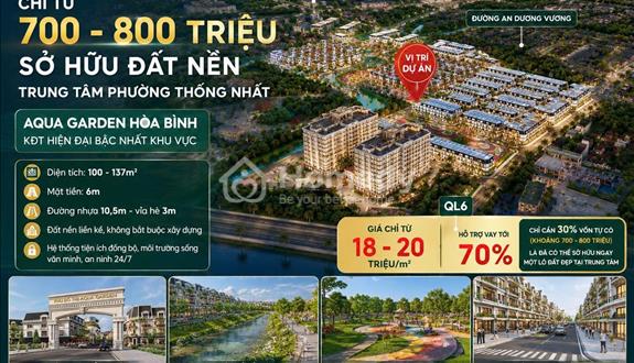 Aqua Garden : mua là lời - sở hữu ngay đất vàng đô thị sinh thái
