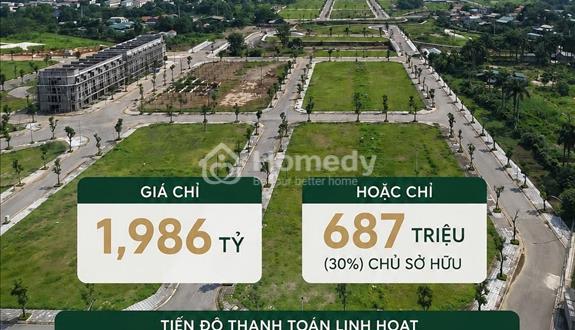 Lô đất đẹp 120M² trung tâm phường thống nhất giá chỉ 1,986 tỷ