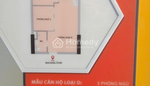 Ngộp bank bán Bcons Solary 2PN 47m² - Giá Net (Bao Toàn Bộ Thuế Phí)