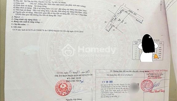 🔥 Ch.Ủ Ngộp cần tiền – BÁN GấP Đất Góc 2 Mặt tiền TÂN AN Hội, Củ chi, 800Triệu sang tên