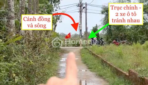 Tôi con chủ cần bán lô đất đẹp gần làng nghề du lịch Kim Bồng, 7 phút di chuyển đến phố cổ Hội An