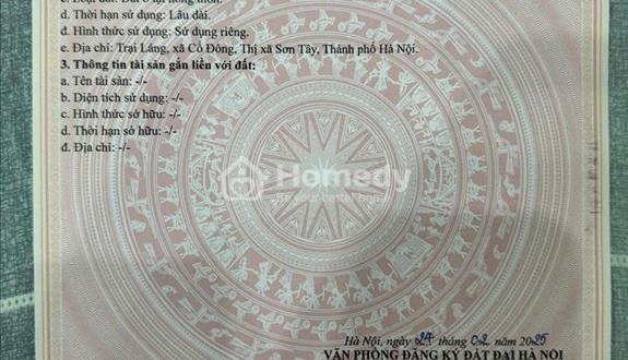 Chính chủ kẹt tiền cần bán nhanh lô đất 3 mặt tiền, diện tích 69m2 ngay đại học FPT, đã có sổ đỏ.