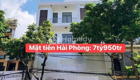 Bán Nhà 4 Tầng Mặt Tiền Đường Hải Phòng Làm Việc Trực Tiếp Giá Tốt