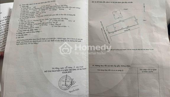 Bán Nhà 4 Tầng Lô Góc Kiệt Nguyễn Văn Thoại Sơn Trà
