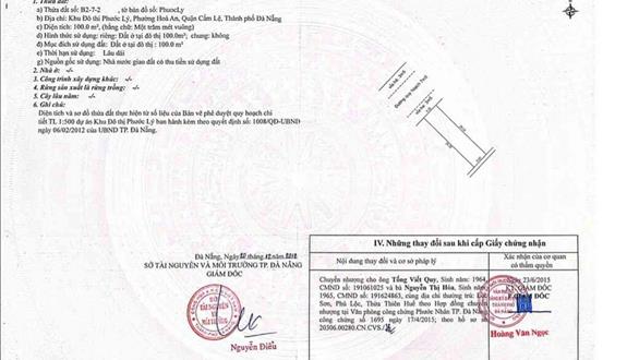 Land for sale, 100 m², Liên Chiểu