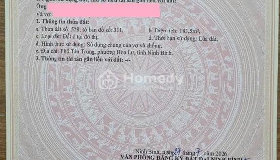 Bán Nhà 3 Tầng – Cách Phố Cổ Hoa Lư Chỉ 100m - Vị Trí Đẹp, Tiềm Năng Kinh Doanh
