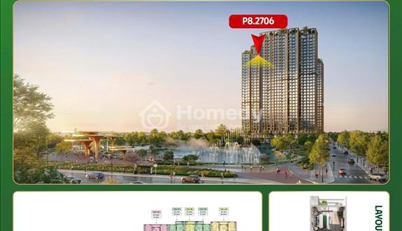 bán căn studio view hồ diện tích 30 m2 chung cư the Parkland của chủ đầu tư Mik Group