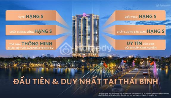 CĐT mở bán căn hộ chung cư Diamond Light Thái Bình 2PN 2WC full nội thất cao cấp giá chỉ từ 2,26 tỷ