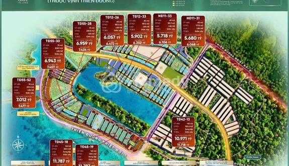 Bán biệt thự,liền kề giãn xây 2 năm voucher giảm giá 1-3 tỷ tại Vinhomes Global Gate Hạ Long