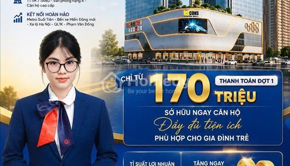 Bcons Center City Dĩ An – Đón đầu hạ tầng, kết nối TP.HCM