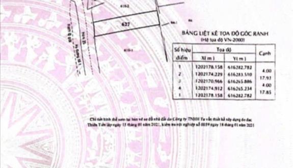 Bán Đất 71.5m2 Thổ Cư Phường Long Thạnh Mỹ Quận 9 TP. Hồ Chí Minh