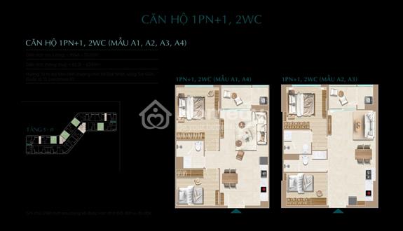 Căn hộ Diamond Sky Vạn Phúc City View đẹp, giá tốt, thanh toán nhẹ chiết khấu lên đến 9,5%