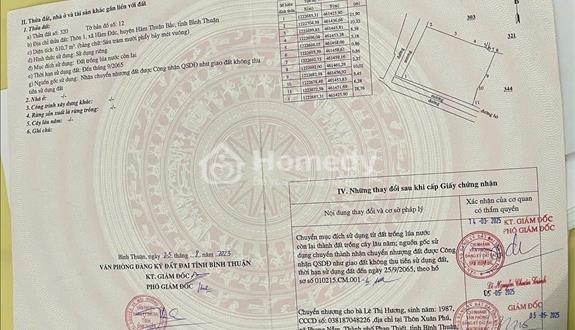 Chính chủ bán gấp 610,7m² đất tại Hàm Đức, Bình Thuận – đã có sổ, giá cực tốt chỉ 500 Triệu