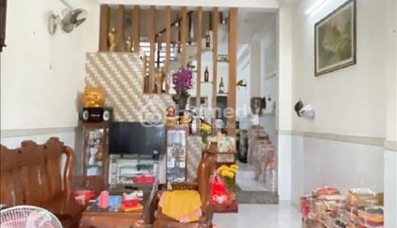 Cần tiền trả nợ bán nhà đường Bùi Minh Trực, quận 8-dt 57m2, giá 1,86 tỷ-hẻm rộng 5m