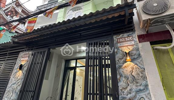Nhà xây mới hẻm Âu Dương Lân phường 3 Quận 8, hẻm thông tứ hướng