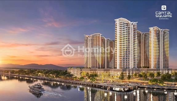 Căn 1PN tầng cao siêu đẹp view thẳng sông Hàn tại Capital Square – Giá chỉ 4,382 tỷ