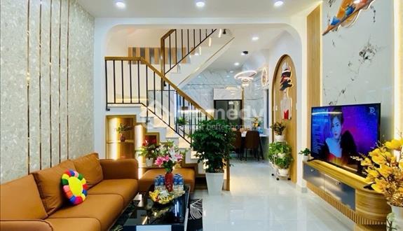 Kẹt nợ bán gấp nhà trả nợ-dt 59m2 Nguyễn Háo Vĩnh, Tân Phú, sổ riêng, giá 1 tỷ 090tr