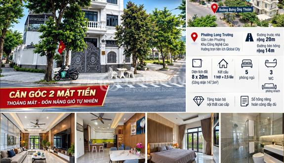 Bán biệt thự 68 Bưng Ông Thoàn, giá 18,2 tỷ, căn góc diện tích 147,5m2, NHÀ ĐẸP full nội thất