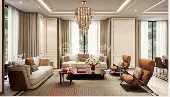 Biệt thự vinhomes Tân Cảng, DT 275 m2, nhà hoàn thiện, 4 tầng, 270 tỷ