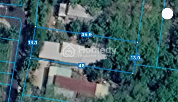 Bán Đất 639.4m2 có sẵn 497 m2 thổ cư giá 3.1 tỷ tại Phường Hòa Lợi Thị xã Bến Cát Bình Dương