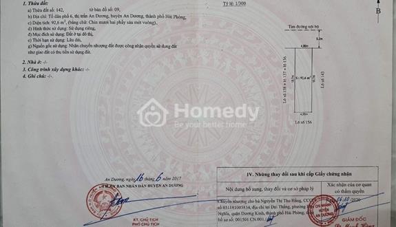 🏡 Bán đất phân lô - Tổ 6, P. An Dương, Hải Phòng