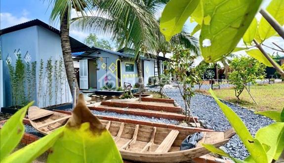 bán 1,3ha đất thổ cư sổ hồng thích hợp mở quán ăn sinh thái sân vườn đường nhựa ô tô 16 chỗ vào đất