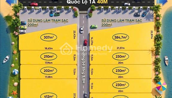 Chỉ Từ 450tr/nền Sở Hữu Đất Nền Khu Dân Cư Bàu Sen Ngay Mặt Tiền Quốc lộ 1A
