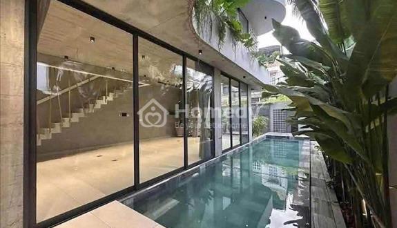 Bán villa Thảo Điền có hồ bơi riêng, đất 192m², 4 tầng, chỉ 65 tỷ