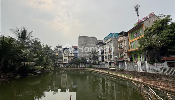 Bán nhà đường kim đồng view hồ - 100m² x 4 tầng - mặt tiền 6.8m - ô tô chạy vòng quanh