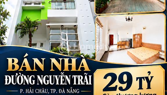 Bán Nhà Trung Tâm ĐÀ NẴNG - Đường Nguyễn Trãi, P. Hải Châu 157m2