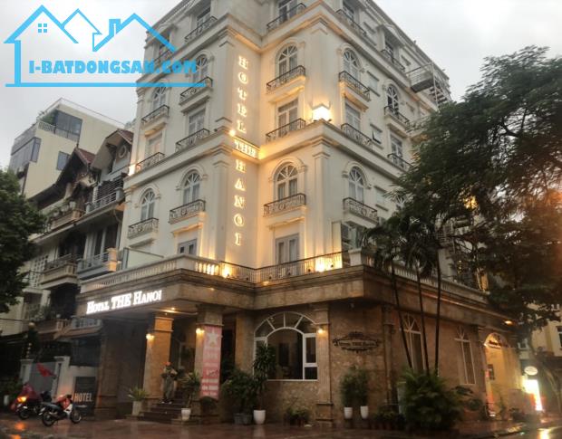 Bán tòa Khách Sạn VIP nhất khu đô thị Trung Yên Dt 265m2 Lô góc 2 mặt đường. Giá 120 tỷ