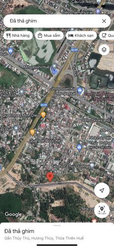 Bán đất 245,6m2 mặt tiền đường Trưng Nữ Vương, phường Thủy Dương, Hương Thủy