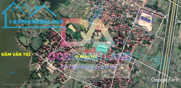 Bán đất đấu giá X5 Đông Tây xã Vân Nội Đông Anh