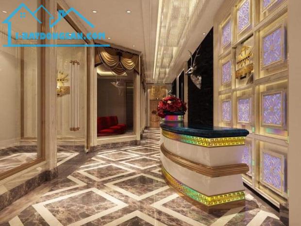 Mặt phố Nguyễn Chánh Cầu Giấy phân lô vỉa hè – oto đỗ - 80m2 8T thang máy mt5,5m 45 tỷ .