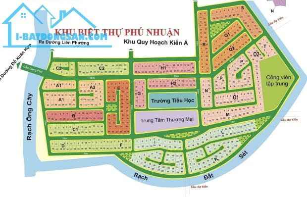 Bán đất dự án Phú Nhuận Phước Long B, Q9, liền kề dự án GloBal city