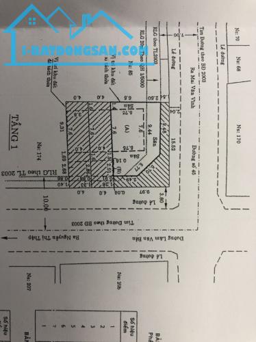 Nhà cấp 4 DT 10x16m góc 2MT đường Lâm Văn Bền, P Tân Quy, Q7.