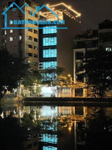 Siêu Đẹp, Nhà Mặt Hồ Phương Mai 107M2 8T Vỉa Hè Ô Tô Tránh Ở Kết Hợp VP, KD Giá 32.5 Tỷ