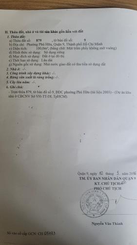 Lô đất sở văn hóa thông tin diện tích 100m giá ngộp