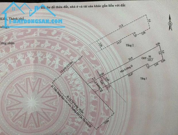 Nhà mặt tiền Lý Tự Trọng ngang sở nội vụ, Ninh Kiều, Cần Thơ